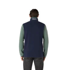 64 Pullover In Pile Verde-navy - Musto 17 64 Pullover In Pile Verde-navy - Musto -ORANGEMARINE pull polar 64 verde navy musto 5