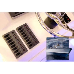 Quadro Elettrico Semi-impermeabile 8 Interruttori -ORANGEMARINE quadro elettrico semi impermeabile 8 interruttori 2