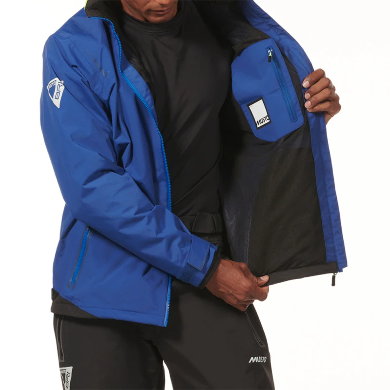 Br1 Solent Aruba Blue Quarter Jacket - Musto 9 Br1 Solent Aruba Blue Quarter Jacket - Musto - immagine 7