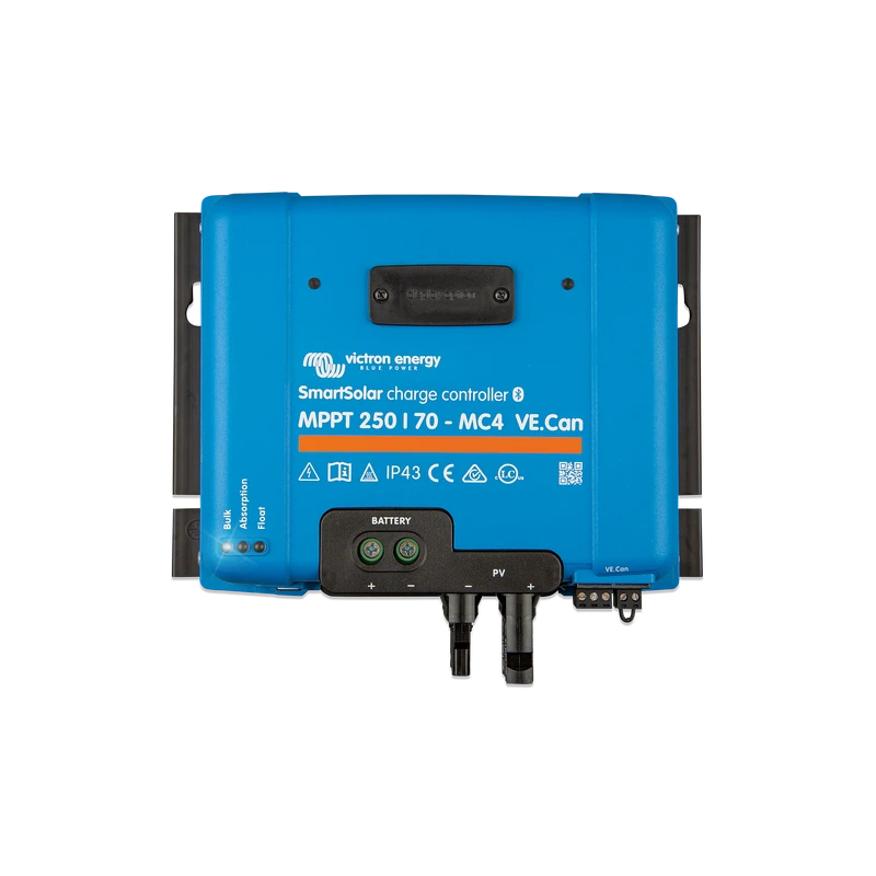 Régulateur Solaire SmartSolar VICTRON MPPT 150/85-MC4 VE.Can 3 Régulateur Solaire SmartSolar VICTRON MPPT 150/85-MC4 VE.Can
