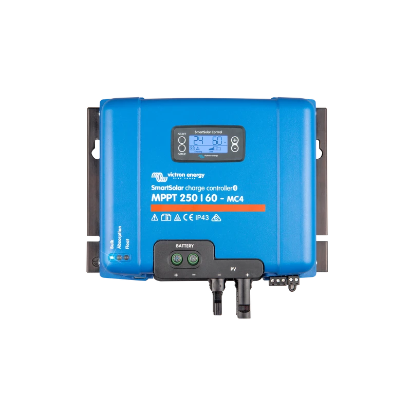 Régulateur Solaire SmartSolar VICTRON MPPT 250/60-MC4 3 Régulateur Solaire SmartSolar VICTRON MPPT 250/60-MC4