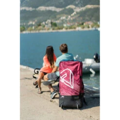 Borsa A Rotelle Aqua Marina Raspberry 2022 -ORANGEMARINE sac a roulettes aqua marina raspberry 2022 5