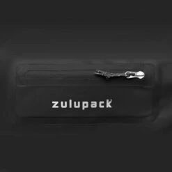 ZULUPACK NOMAD 35L BORSA IMPERMEABILE NERA -ORANGEMARINE sac etanche zulupack nomad 35l noir 2