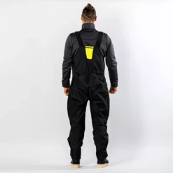 Salopette Nera Offshore - Orangemarine 18 Salopette Nera Offshore - Orangemarine -ORANGEMARINE salopette a quarti offshore nero arancio navy 2