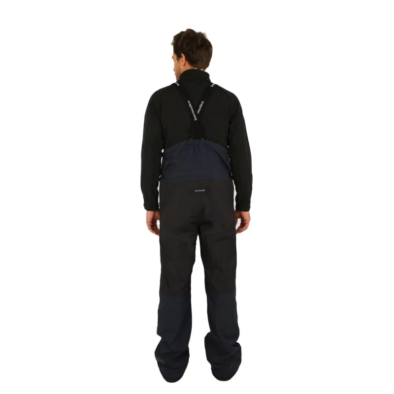 Salopette Cerata Semi-altura VENTURI Foderata In Pile - Blu Marino - Bermudes 7 Salopette Cerata Semi-altura VENTURI Foderata In Pile - Blu Marino - Bermudes - immagine 5