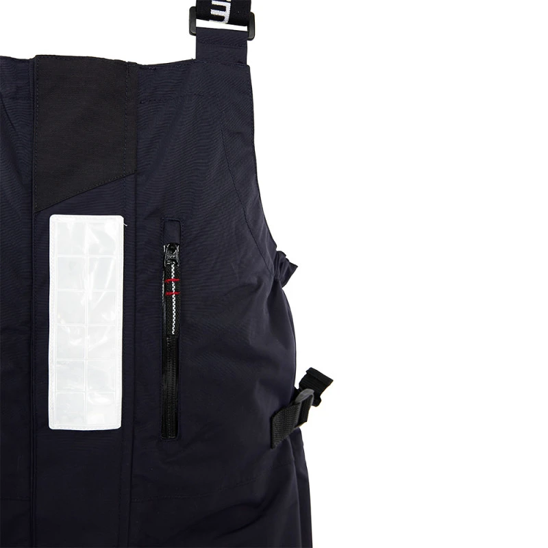 Salopette Cerata Semi-altura VENTURI Foderata In Pile - Blu Marino - Bermudes 9 Salopette Cerata Semi-altura VENTURI Foderata In Pile - Blu Marino - Bermudes - immagine 7