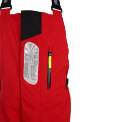 Salopette Cerata Semi-altura VENTURI Foderata In Pile - Rosso - Bermudes - -ORANGEMARINE salopette cerata semi altura venturi bermudes vermiglio 2