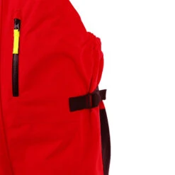 Salopette Cerata Semi-altura VENTURI Foderata In Pile - Rosso - Bermudes - -ORANGEMARINE salopette cerata semi altura venturi bermudes vermiglio 3