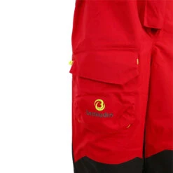 Salopette Cerata Semi-altura VENTURI Foderata In Pile - Rosso - Bermudes - -ORANGEMARINE salopette cerata semi altura venturi bermudes vermiglio 5