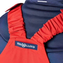Tuta Hi-fit Da Uomo Con Pettorina E Bretelle - Rosso - Henri Lloyd -ORANGEMARINE salopette cotiere hi fit uomo rosso henri lloyd 4