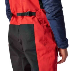 Tuta Hi-fit Da Uomo Con Pettorina E Bretelle - Rosso - Henri Lloyd -ORANGEMARINE salopette cotiere hi fit uomo rosso henri lloyd 5