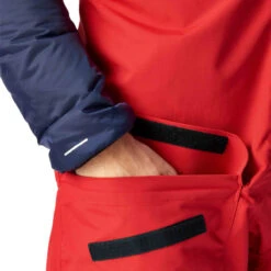 Tuta Hi-fit Da Uomo Con Pettorina E Bretelle - Rosso - Henri Lloyd -ORANGEMARINE salopette cotiere hi fit uomo rosso henri lloyd 6