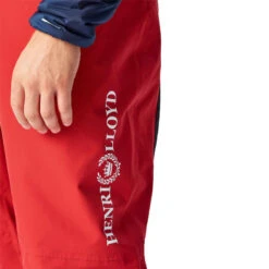 Tuta Hi-fit Da Uomo Con Pettorina E Bretelle - Rosso - Henri Lloyd -ORANGEMARINE salopette cotiere hi fit uomo rosso henri lloyd 7