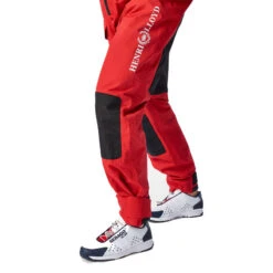 Tuta Hi-fit Da Uomo Con Pettorina E Bretelle - Rosso - Henri Lloyd -ORANGEMARINE salopette cotiere hi fit uomo rosso henri lloyd 8