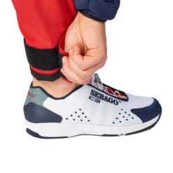 Tuta Hi-fit Da Uomo Con Pettorina E Bretelle - Rosso - Henri Lloyd -ORANGEMARINE salopette cotiere hi fit uomo rosso henri lloyd 9