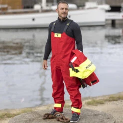 Salopette Costiera Rossa Rp - Guy Cotten -ORANGEMARINE salopette rp rossa guy cotten 1