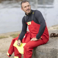 Salopette Costiera Rossa Rp - Guy Cotten -ORANGEMARINE salopette rp rossa guy cotten 2