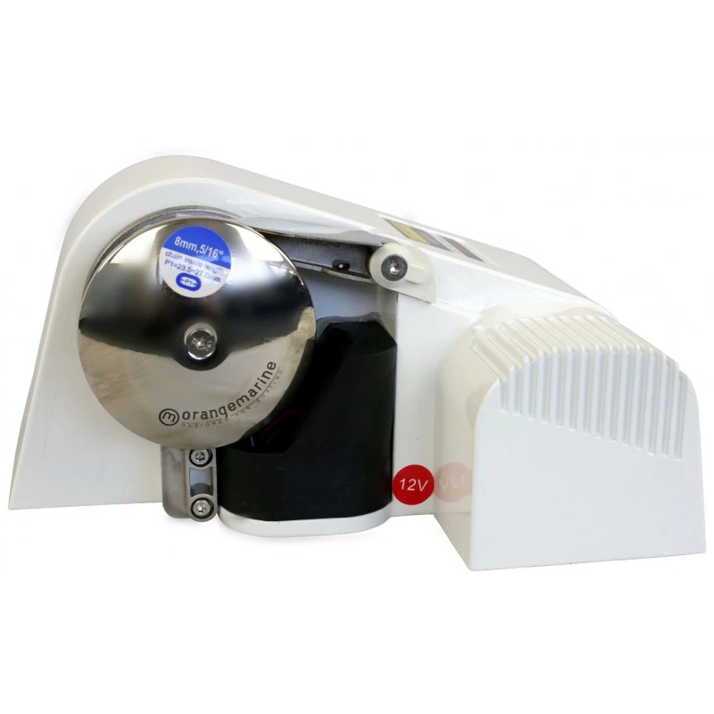 Salpa Ancora Orizzontale 700W 12V Alluminio - 8 Mm DIN/ISO - ORANGEMARINE 4 Salpa Ancora Orizzontale 700W 12V Alluminio - 8 Mm DIN/ISO - ORANGEMARINE - immagine 2