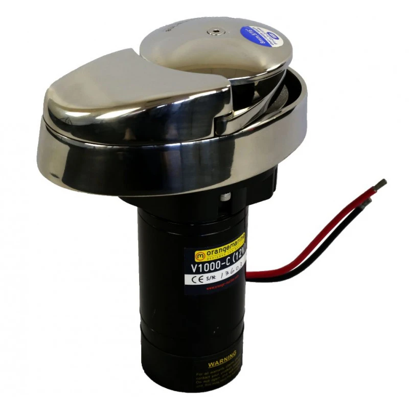 Salpa Ancora Verticale 1000 W Senza Campana In Inox - 8 Mm DIN/ISO 3 Salpa Ancora Verticale 1000 W Senza Campana In Inox - 8 Mm DIN/ISO