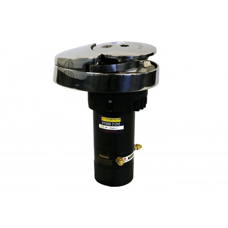 Salpa Ancora Verticale 1500 W Senza Campana In Inox - 10 Mm ISO 4 Salpa Ancora Verticale 1500 W Senza Campana In Inox - 10 Mm ISO - immagine 2