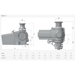 Salpa Ancore ERCOLE 24V 3500W In Alluminio Bianco Con Campana 9 Salpa Ancore ERCOLE 24V 3500W In Alluminio Bianco Con Campana -ORANGEMARINE salpa ancore ercole 24v 3500w in alluminio bianco con campana 3