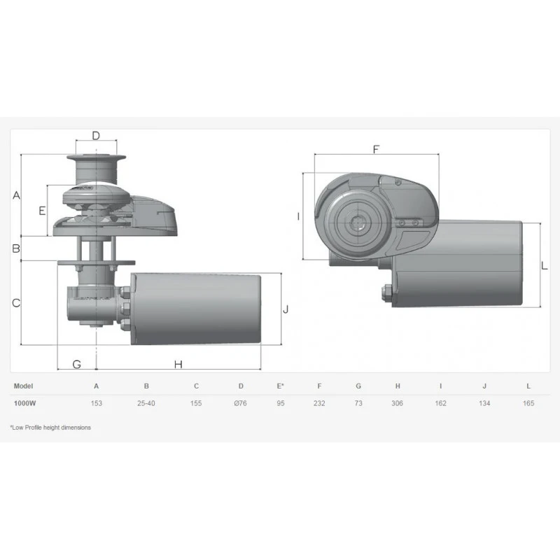 Salpa Ancore PROJECT 1000 24V 1000W In Bronzo Cromato Senza Campana 4 Salpa Ancore PROJECT 1000 24V 1000W In Bronzo Cromato Senza Campana - immagine 2
