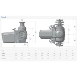 Salpa Ancore TITAN 230-400V 3600W In Alluminio Bianco Con Campana -ORANGEMARINE salpa ancore titan 230 400v 3600w in alluminio bianco con campana 2