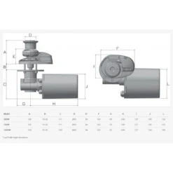 Salpa Ancore X1 1000 W Senza Campana 9 Salpa Ancore X1 1000 W Senza Campana -ORANGEMARINE salpa ancore x1 1000 w senza campana 3