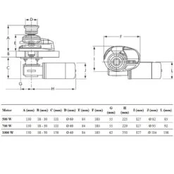 Salpa Ancore X1 500 W Senza Campana 12 Salpa Ancore X1 500 W Senza Campana -ORANGEMARINE salpa ancore x1 500 w senza campana 3