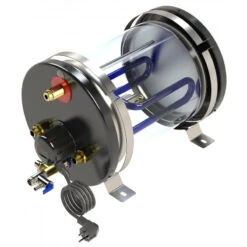 Scaldabagno Smaltato Per Barche E Camper - 320 Mm - 30 Litri - ATI -ORANGEMARINE scaldabagno maille ati 1