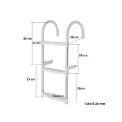 Scaletta Da Bagno -ORANGEMARINE scaletta da bagno 2