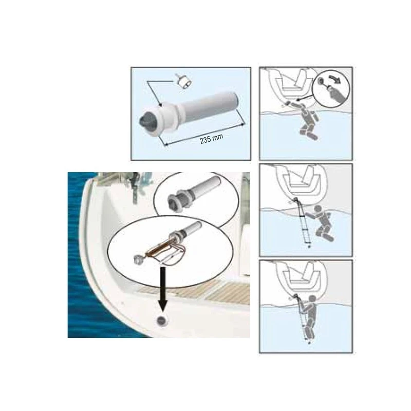 Scaletta Di Sicurezza Da Incasso - Nuova Rade 5 Scaletta Di Sicurezza Da Incasso - Nuova Rade - immagine 3