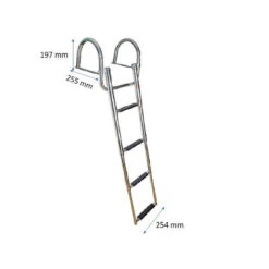 Scaletta Telescopica 4 Scalini In Acciaio Inox Con Maniglie Per Plancette 14 Scaletta Telescopica 4 Scalini In Acciaio Inox Con Maniglie Per Plancette -ORANGEMARINE scaletta telescopica 4 scalini in acciaio inox con maniglie per plancette 3