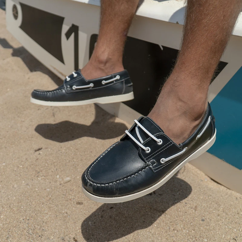 SCARPE DA BARCA DA UOMO - BLU NAVY - KOOJI 14 SCARPE DA BARCA DA UOMO - BLU NAVY - KOOJI - immagine 12