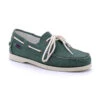 Docksides Portland Lavato Tela Verde Scarpe Da Barca - Sebago -ORANGEMARINE scarpe da barca docksides portland washed canvas vert sebago