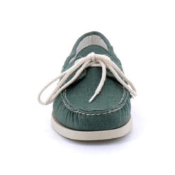 Docksides Portland Lavato Tela Verde Scarpe Da Barca - Sebago 10 Docksides Portland Lavato Tela Verde Scarpe Da Barca - Sebago -ORANGEMARINE scarpe da barca docksides portland washed canvas vert sebago 3