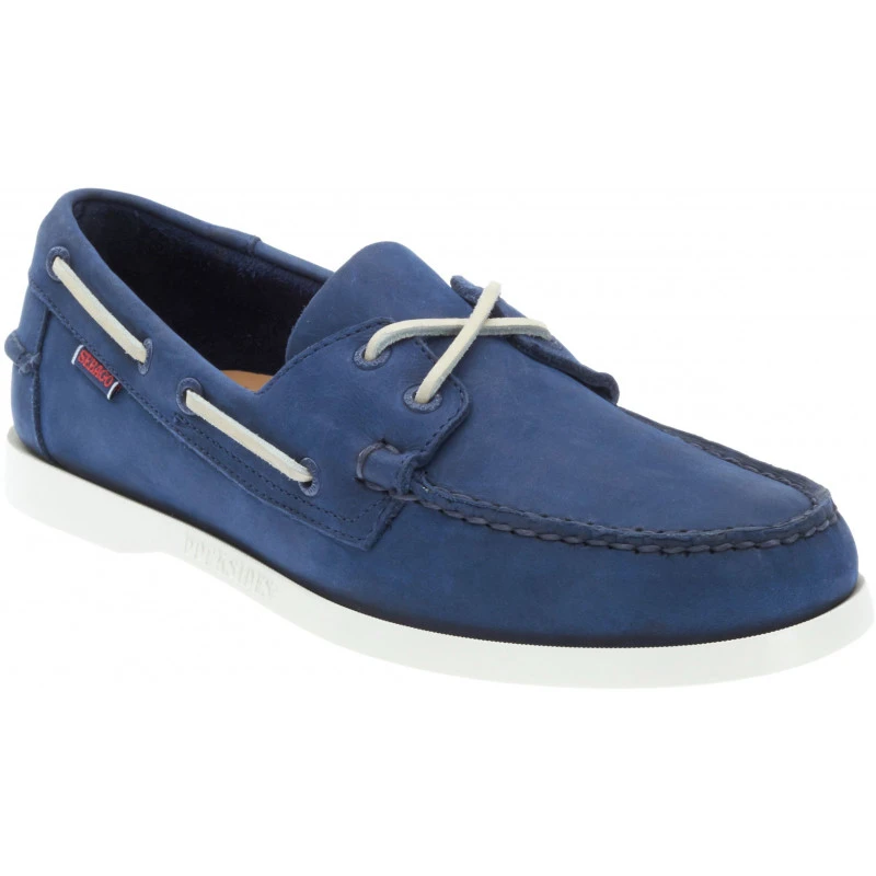 Sebago Docksides Blu Scuro Scamosciate - Scarpe Da Barca Uomo 4 Sebago Docksides Blu Scuro Scamosciate - Scarpe Da Barca Uomo - immagine 2
