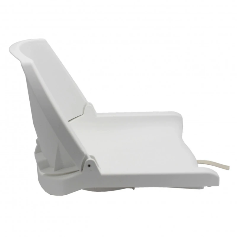 Sedile Per Barca Abbattibile Bianco Senza Cuscino Overdeck 6 Sedile Per Barca Abbattibile Bianco Senza Cuscino Overdeck - immagine 4