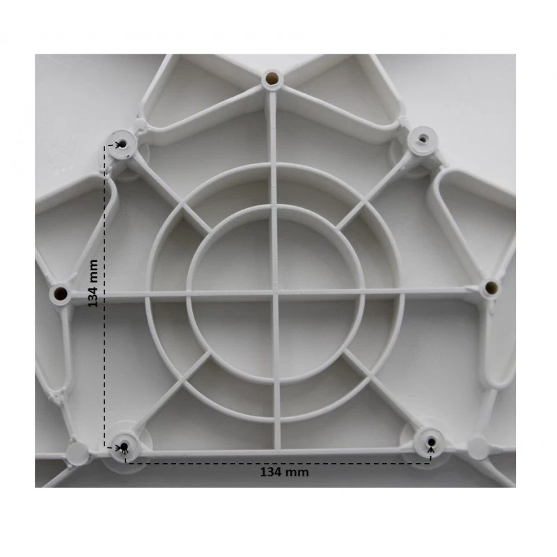 Sedile Per Barca Abbattibile Bianco Senza Cuscino Overdeck 12 Sedile Per Barca Abbattibile Bianco Senza Cuscino Overdeck - immagine 10