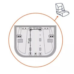 Sedile Per Barca Deluxe Deluxe Overdeck - Bianco 17 Sedile Per Barca Deluxe Deluxe Overdeck - Bianco -ORANGEMARINE sedile per barca deluxe deluxe orangemarine bianco 7