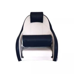 Sedile Per Barca Deluxe Deluxe Overdeck - Bianco / Blu -ORANGEMARINE sedile per barca deluxe deluxe orangemarine bianco blu 2