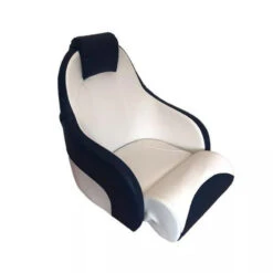 Sedile Per Barca Deluxe Deluxe Overdeck - Bianco / Blu -ORANGEMARINE sedile per barca deluxe deluxe orangemarine bianco blu 4