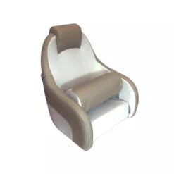 Sedile Per Barca Deluxe Deluxe Overdeck - Bianco / Cammello 13 Sedile Per Barca Deluxe Deluxe Overdeck - Bianco / Cammello -ORANGEMARINE sedile per barca deluxe deluxe orangemarine bianco cammello 3