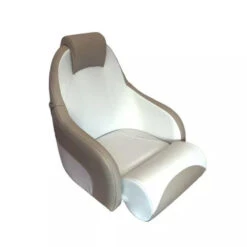 Sedile Per Barca Deluxe Deluxe Overdeck - Bianco / Cammello 14 Sedile Per Barca Deluxe Deluxe Overdeck - Bianco / Cammello -ORANGEMARINE sedile per barca deluxe deluxe orangemarine bianco cammello 4