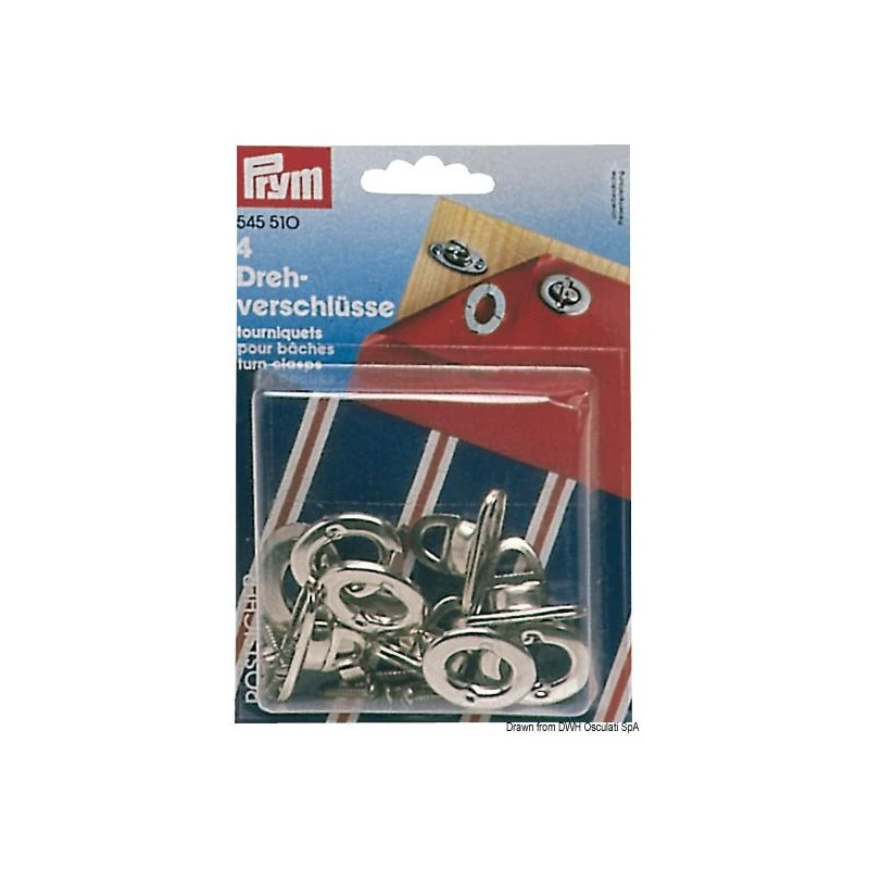 Serie 4 Bottoni Capote Inox 3 Serie 4 Bottoni Capote Inox