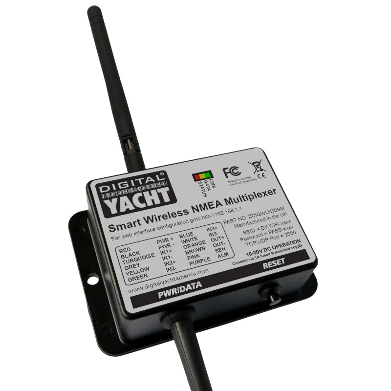 Serveur WLN30 NMEA0183 AVEC PLUSIEURS ENTREES VERS WIFI WLN30 - DIGITAL YACHT 3 Serveur WLN30 NMEA0183 AVEC PLUSIEURS ENTREES VERS WIFI WLN30 - DIGITAL YACHT