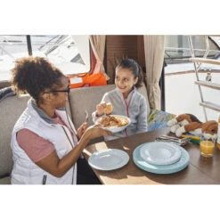 PLASTIMO SET DI PIATTI ATOLL -ORANGEMARINE set de vaisselle atoll 2