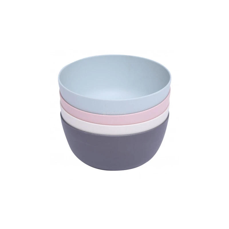 Set Di 4 Tazze In PLA, 100% Riciclabili - INCASA 3 Set Di 4 Tazze In PLA, 100% Riciclabili - INCASA