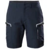 Pantaloncini Da Vela Da Uomo Con Tasche Cargo E UV40 - MUSTO - Navy -ORANGEMARINE short de navigation avec poches cargo et uv40 pour homme musto navy