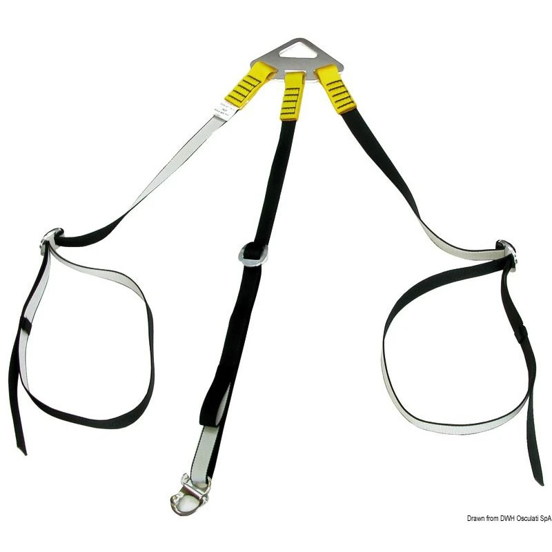 Sospendita Per Tender A 3 Bracci + 2 Cinghie 3 Sospendita Per Tender A 3 Bracci + 2 Cinghie